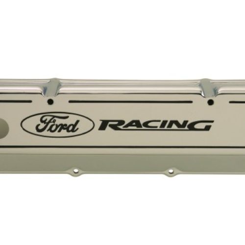 FORD 351C POLISH ALLOY ROCKER VALVE COVERS FORD RACING