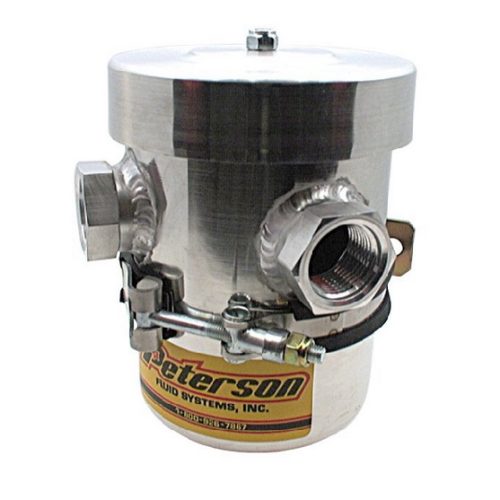 PETERSON BREATHER CAN -12AN   FEMALE PORTS -6AN DRAIN PLUG