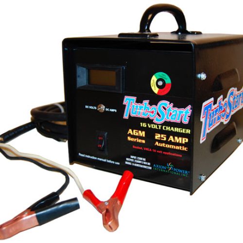 TURBOSTART CHARGER 25AMP 240V ALL 16V BATTERIES