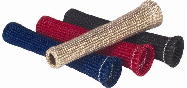 THERMO-TEC SPARK PLUG BOOT    SLEEVE 4-PACK RED (6 LONG)