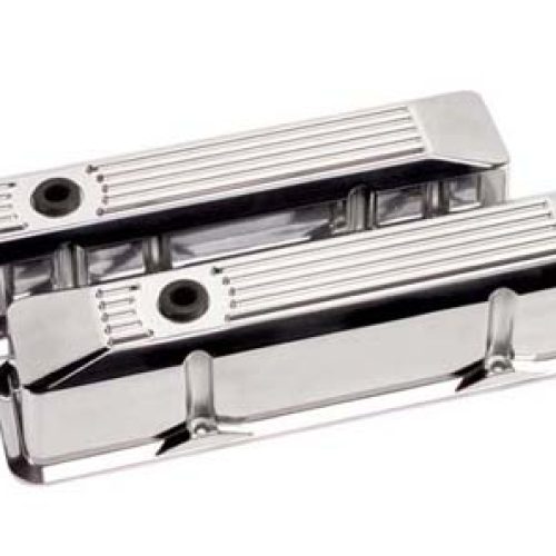 SB POLISHED ALLOY COVER RIBBED