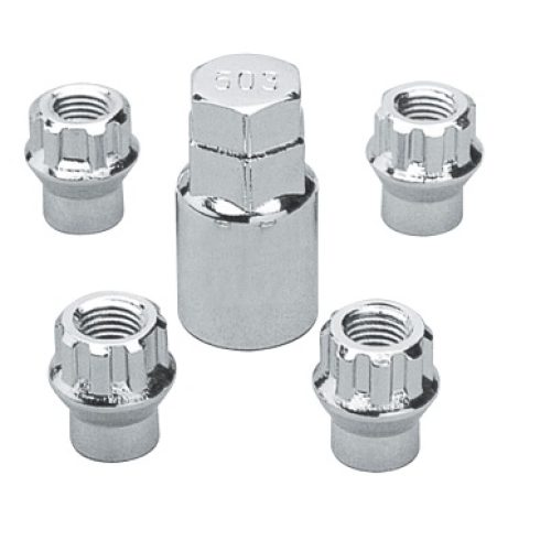 ET STYLE OPEN LOCK NUTS (4)   7/16   THREAD 1.10 TALL
