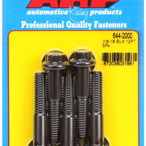 12PT BOLTS 3/8″ UNC x 2.00″   7/16″ WRENCH (5-PACK) 3/8-16