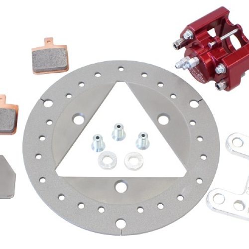 RED DEVIL L/F BRAKE KIT       TITANIUM – FLOATING CALIPER