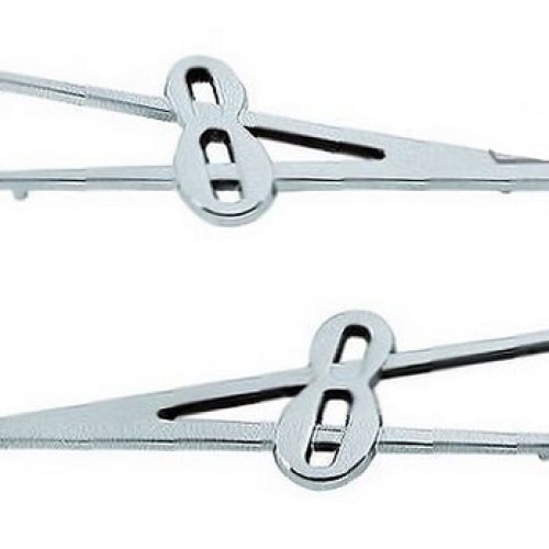 1938 DELUXE HOOD SIDE EMBLEMS CHROME-PR