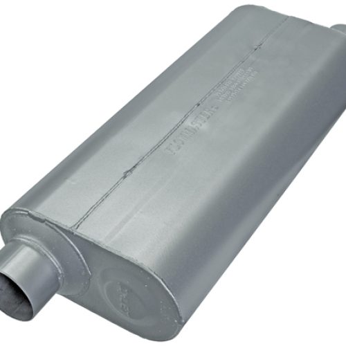 70 Series Big Block II Muffler  3″ Offset Inlet/Offset Outlet