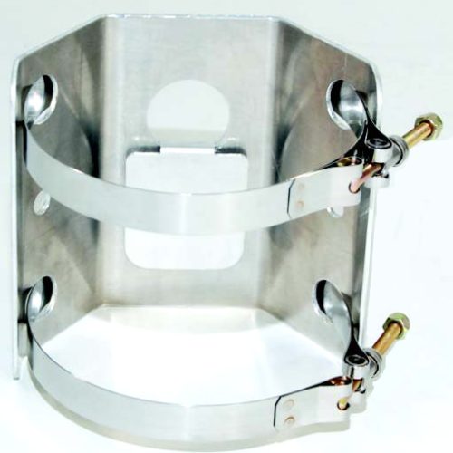 OIL TANK MOUNTING BRACKET     INC CLAMPS
