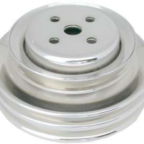 WATER PUMP PULLEY FORD 289    *TRIPLE GROOVE* STEEL CHROME