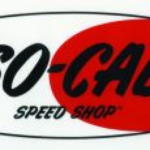 SO CAL OVAL TOOL BOX STICKER  1 EA