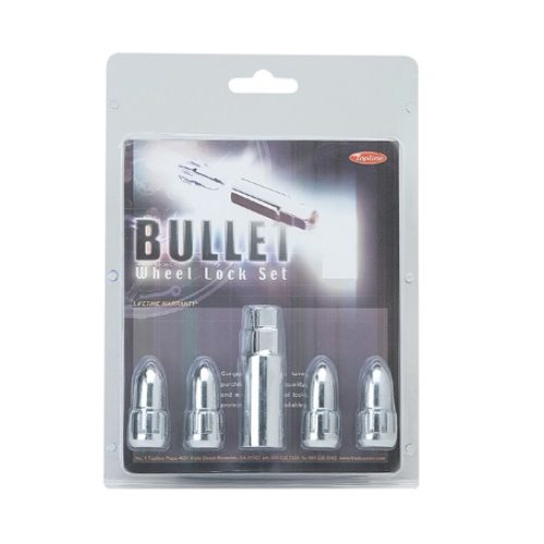 BULLET WHEEL LOCK NUT SET (4) 1/2   “4 LOCKS & 1 KEY”