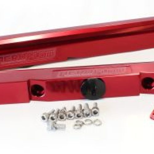 LS1 FUEL RAILS RED