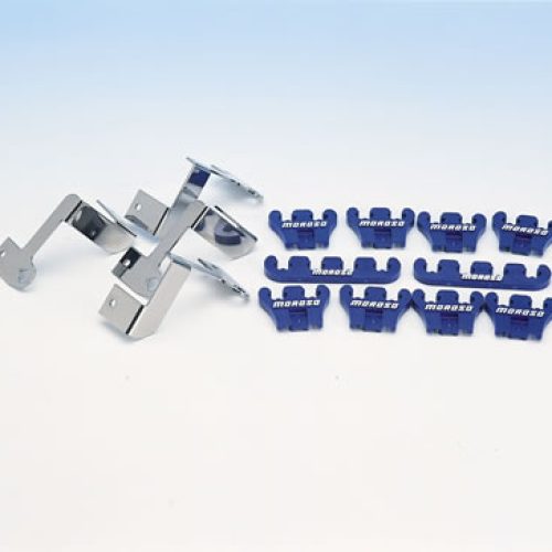 SPARK PLUG UNI LOOMS HOLDERS  SHOW CAR KIT BLUE 7-9MM LEADS