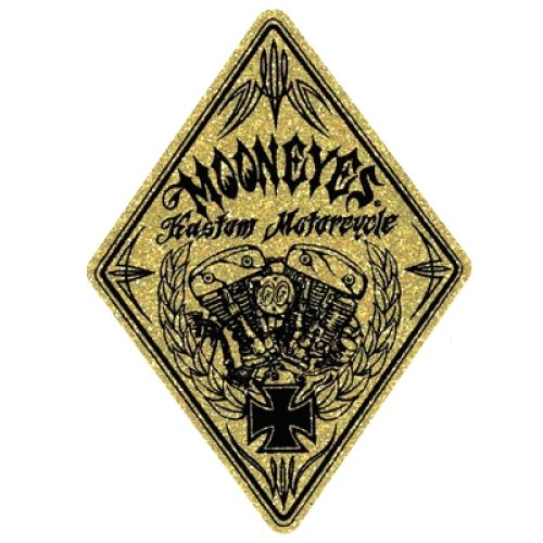MOON KUSTOM MOTORCYCLE DECAL