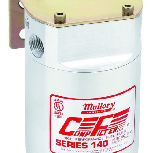 140 COMP FILTER FUEL FILTER   3/8 NPT INLETS & OUTLETS
