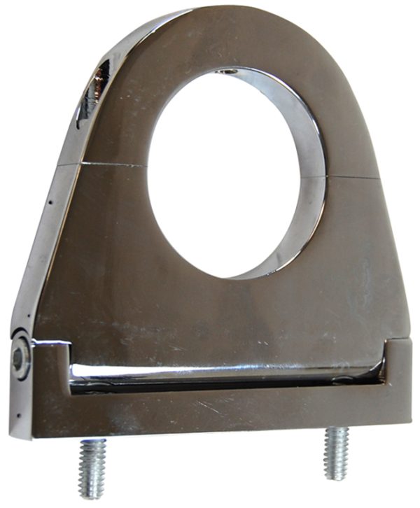 CHROME ALUM STEERING COLUMN   DROP 2 X 2 1/2" EACH