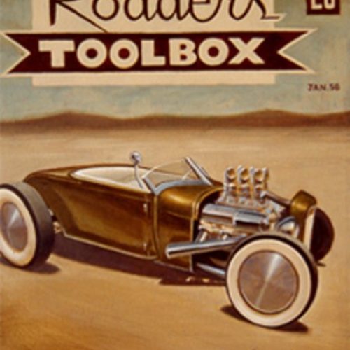WEESNER RODDERS TOOLBOX       POSTER SIGNED  12X 16