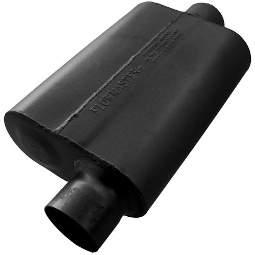 40 SERIES DELTA FLOW MUFFLER  3.00″ OFFSET IN / CENTRE OUT