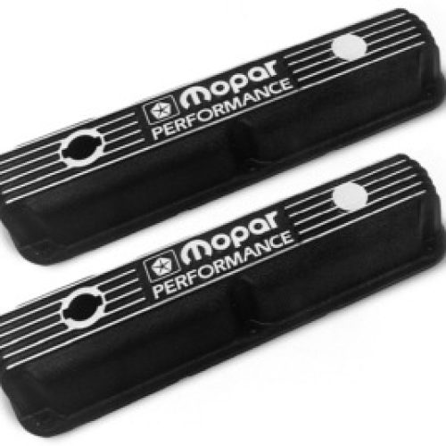 MOPAR B/B CHRYSLER BLACK COVERMOPAR PERFORMANCE LOGO**NOTES*