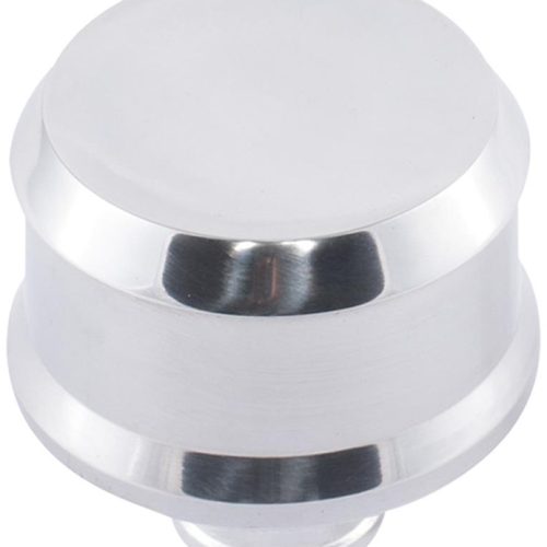POLISHED SLANT EDGE ALUMIN    BREATHER CAP NO EMBLEM