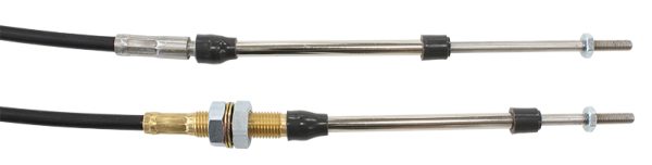 BULKHEAD/CLIP COMBO           CABLE BLACK 5FT TOTAL LENGTH