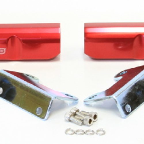 RED SUBARU EJ20 FUEL RAIL     KIT. TOP FEED