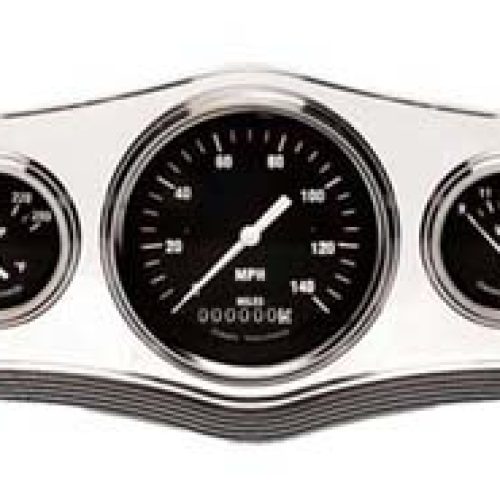 BILLET DASH PANELS 5 GAUGE    3-3/8 LARGE HOLE 2-1/16 SMALL