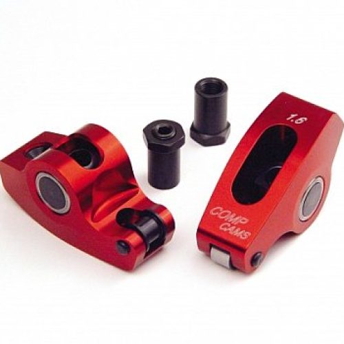 ALUMINIUM ROLLER ROCKERS, SBC 1.60:1 RATIO, 7/16″ STUD
