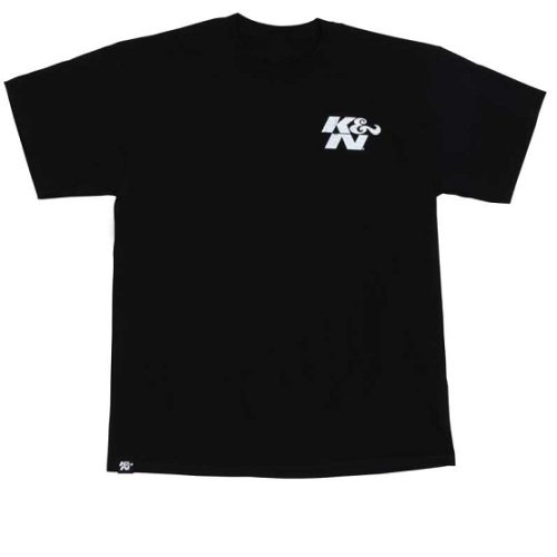K&N T-SHIRT – SPEED SHOP      BLACK, LARGE