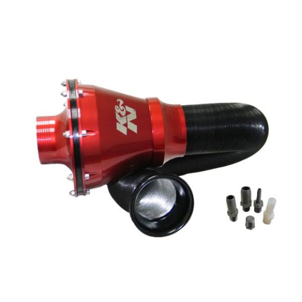 CLOSED INTAKE SYSTEM RED      APOLLO WITH BREATHER HOLE