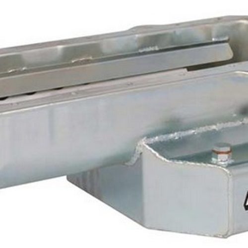 SBC OIL PAN EARLY STYLE OVAL  TRACK BAFFLES, FITS DART SHP
