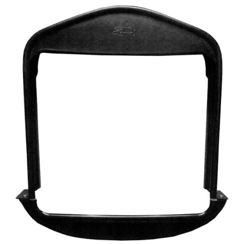1917-23 T RADIATOR SHELL BLACKW/CUSTOM LOWER VALANCE PANEL