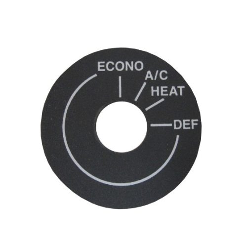 VINTAGEAIR MODE DECAL         A/C-HEAT STICKER FOR SWITCHES