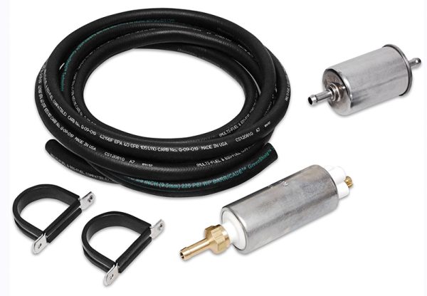 ATOMIC EFI FUEL PUMP 525hp    FILTER,15FT 3/8 FUEL LINE,STD