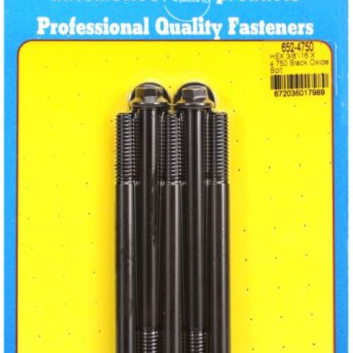 HEX BOLTS 3/8″ UNC x 4.75″    3/8″ WRENCH (5-PACK) 3/8-16