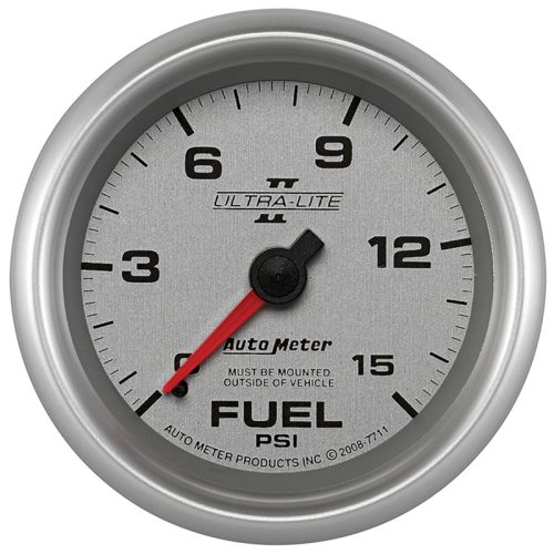 2-5/8 FUEL PRESS, 0-15 PSI, N UL II