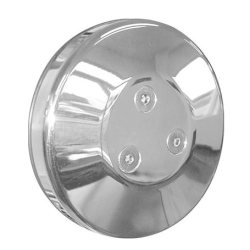 VIN AIR ALUM PULLEY COVER   EA*POLISH** SUIT SANDEN 508