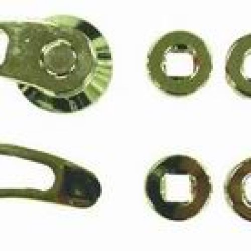CHROME ALUMINUM DOOR HANDLE   3″ LONG