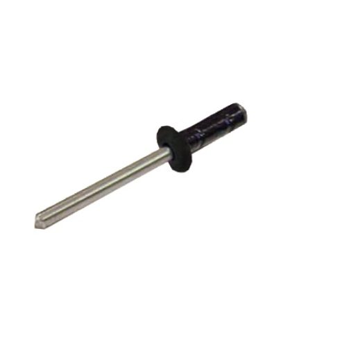 3/16 RIVETS BOX 250 BLACK     ALUM HEAD / STEEL SHANK