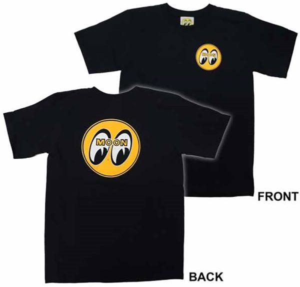 MOONEYES RACING DIV KIDS SHIRTXSMALL (2-4) BLACK
