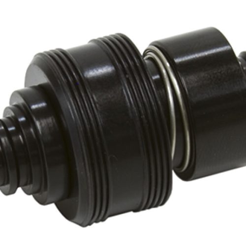 WATERMAN Q/R FITTING SET CRIMP-6 BLACK CRIMP ON FUEL / WATER