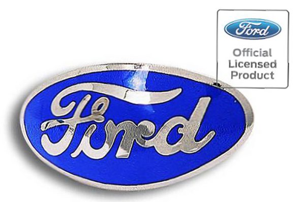 32 FORD GRILLE ORNAMENT EMBLEMBLUE- SUIT ORIGINAL ORNAMENT
