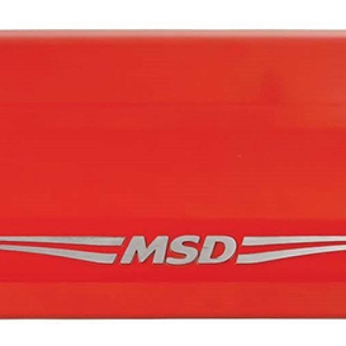 ATOMIC LS2 COIL COVERS RED    MSD LOGO
