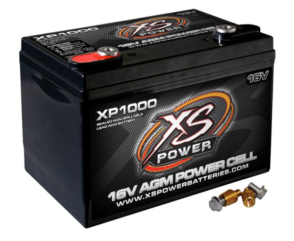 XS POWER BATTERY XP1000 16V   AGM CELL, 2400 MAX AMP 675 C/A