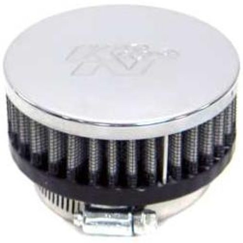 2-1/4 CLAMP-ON FILTER         3.5 O.D, 1.5 H, CHROME TOP