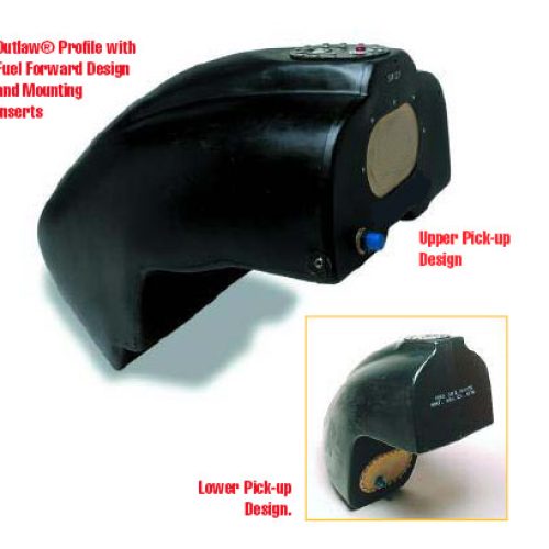 28 GAL OUTLAW TANK – BAFFLE   -12 TOP PICK UP
