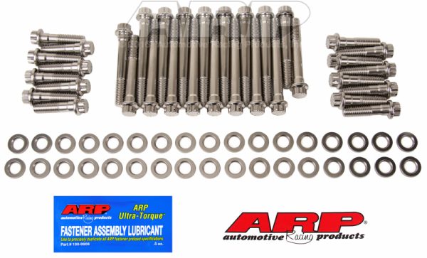 ARP 12PT HEAD BOLT KIT, S/LESSSB CHEV WITH OEM STYLE HEADS