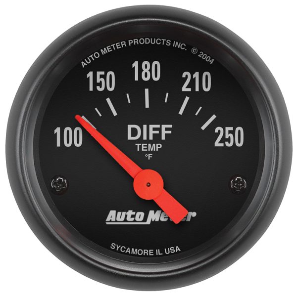 Z-SERIES 2-1/16" DIFF TEMP    100-250°F, SHORT SWEEP ELECT.
