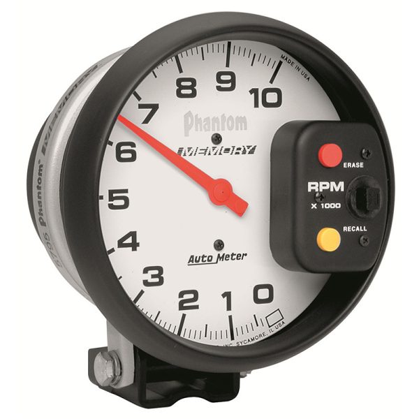PHANTOM 5" TACHO 10,000 RPM   PEDESTAL MOUNT, MEMORY RECALL