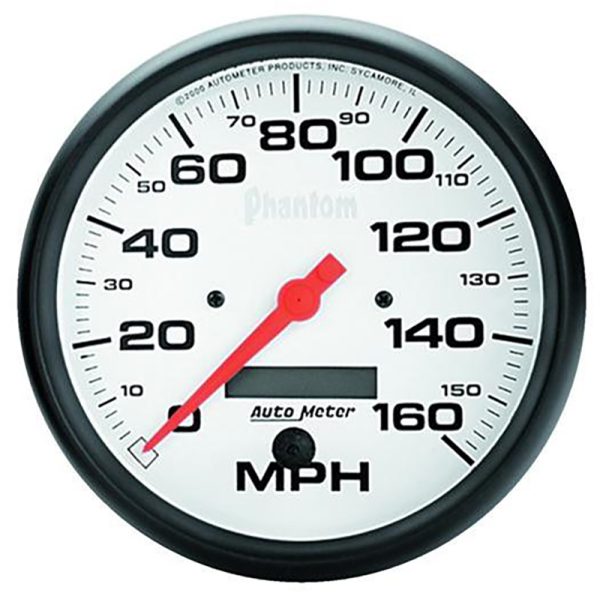 PHANTOM 5" SPEEDO 160 MPH     IN DASH, ELECTRONIC