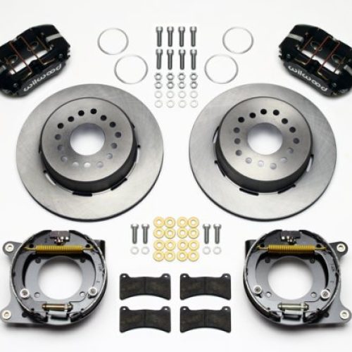DP REAR BRAKE KIT, 57-62 VETTE59-64 IMPALA,4 PISTON,